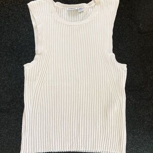 Beige Knit Tanktop